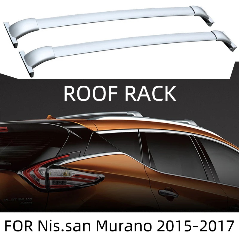 2 шт. панели крыши для Nissan MURANO III (Z52 _) 2014 2016 2017 2018 2019 боковые полосы из алюминиевого