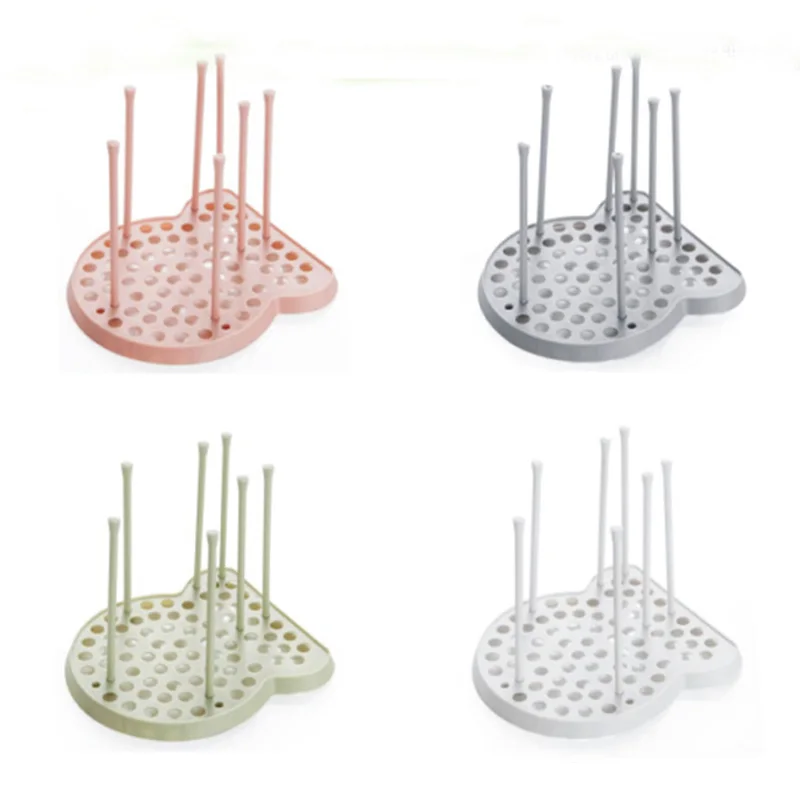 Кухонная полка для хранения сушилка Складная Пластиковая Полка посуды подставка