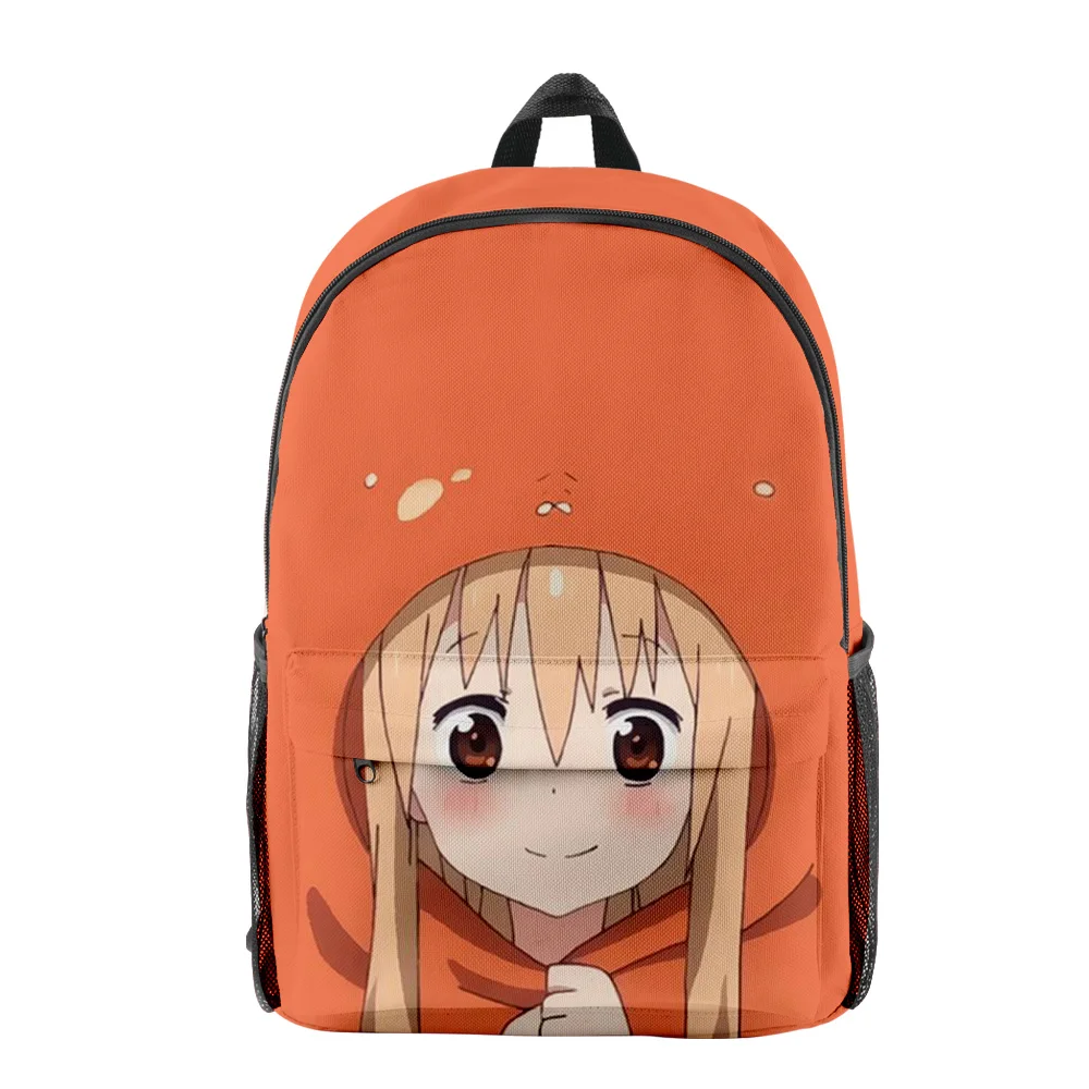 

2021 3D Himouto! Рюкзак для мужчин и женщин, вместительный, из ткани Оксфорд