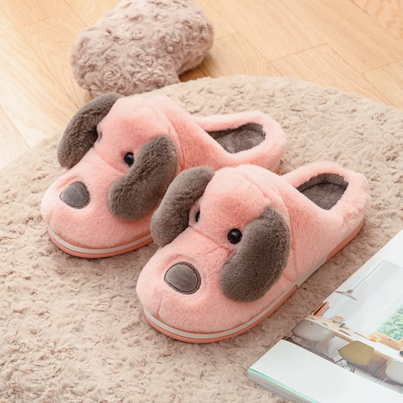 Зимние теплые тапочки домашняя обувь хлопковые Домашние мягкие полосатые с