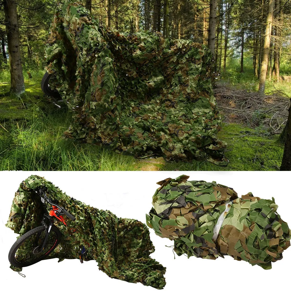

3x5m Waterproof Hunting Shooting Hide Armies Military Jungle Camouflages Netting Fit For Hunting And Shooting Building Shelters