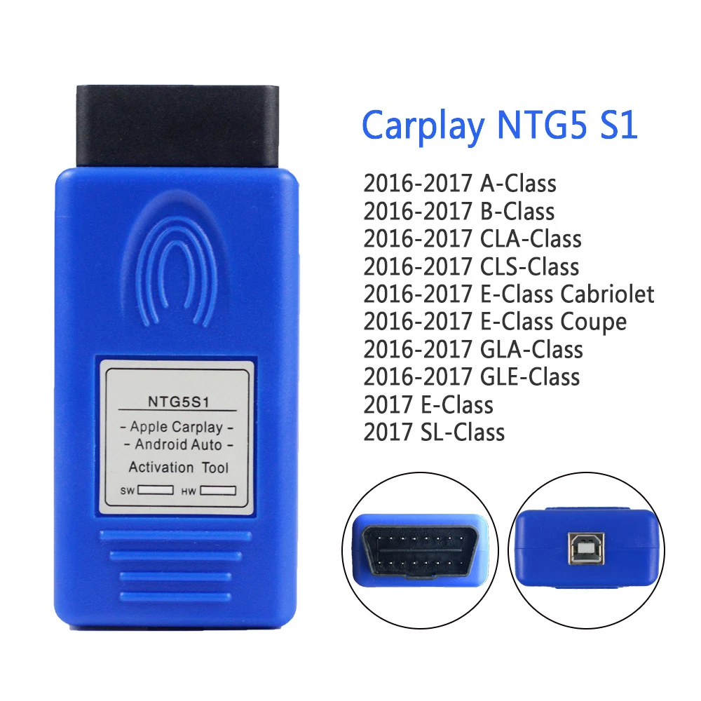 NTG5 S1 автоматический инструмент активации для MB через Apple Carplay и Android iphone5/6/7