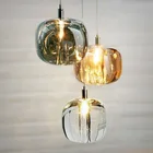 Американский светильник, роскошный хрустальный подвесной светильник для ресторана, прозрачный подвесной креативный прикроватный светильник для спальни, индивидуальный Кристальный светильник для бара