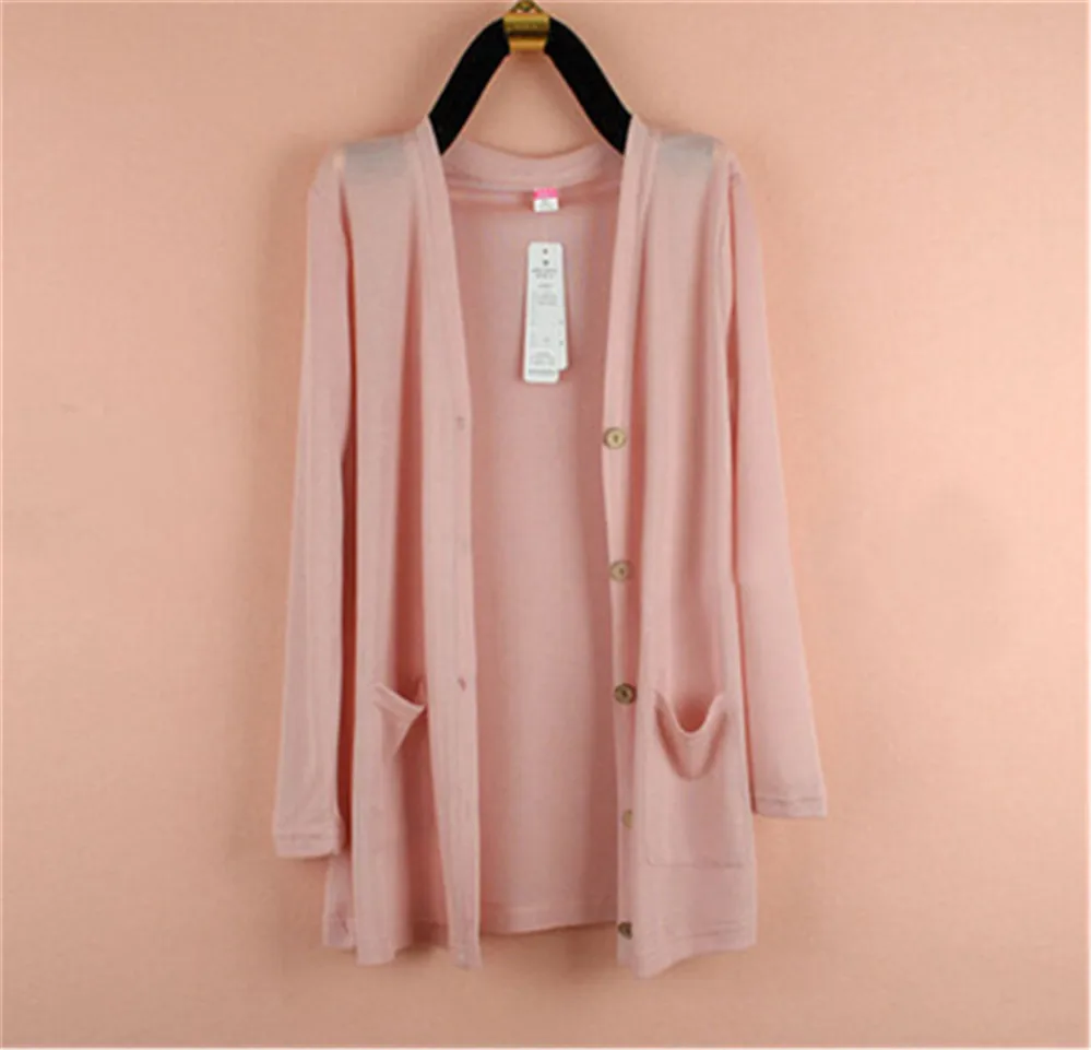 Кардиган женский трикотажный с длинным рукавом верхняя одежда шаль кардиган