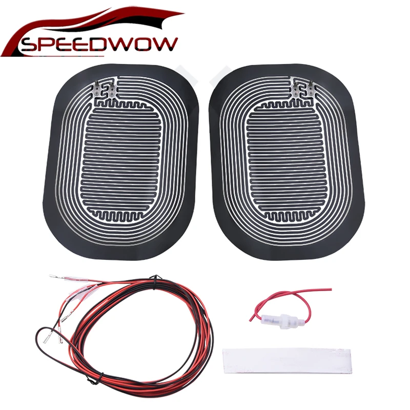 Универсальная нагревательная Подушка SPEEDWOW для зеркала заднего вида 12 В