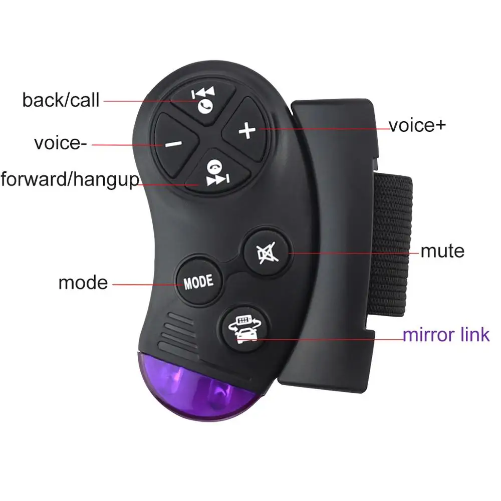 Кнопка дистанционного управления на рулевом колесе подходит для универсального