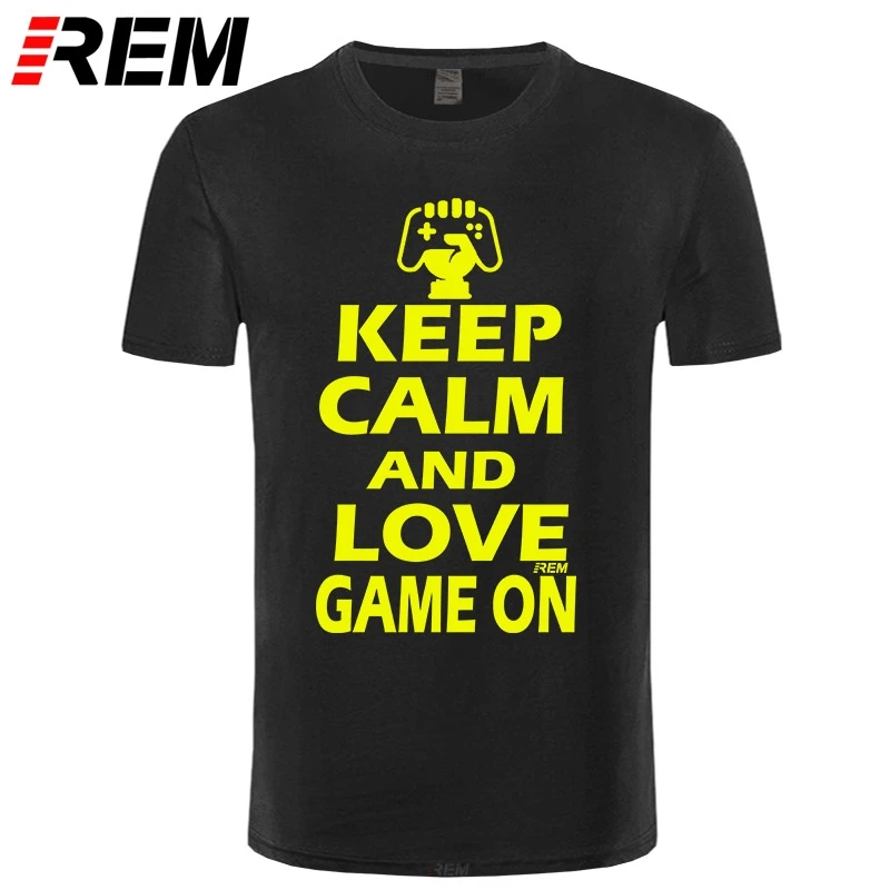 

Keep Calm And Game On Geek Graphic