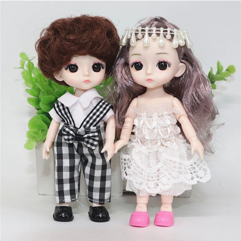 16 см BJD кукла мальчик куклы 1/12 OB11 хорошенькая Кукла Пупс статуя обнаженного