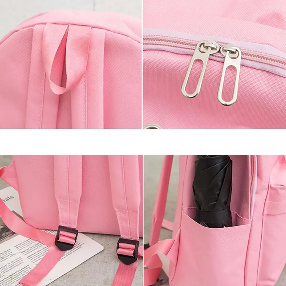 Рюкзак для девочек школьная сумка книг комплект из 3 предметов модный