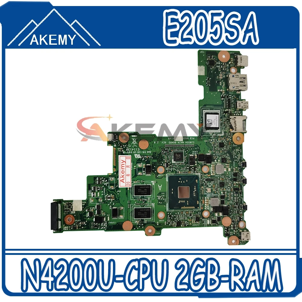 

SAMXINNO E205SA Motherboard For ASUS TP200SA E205S E205SA Laotop Mainboard with N4200U-CPU 2GB-RAM 32G-SSD