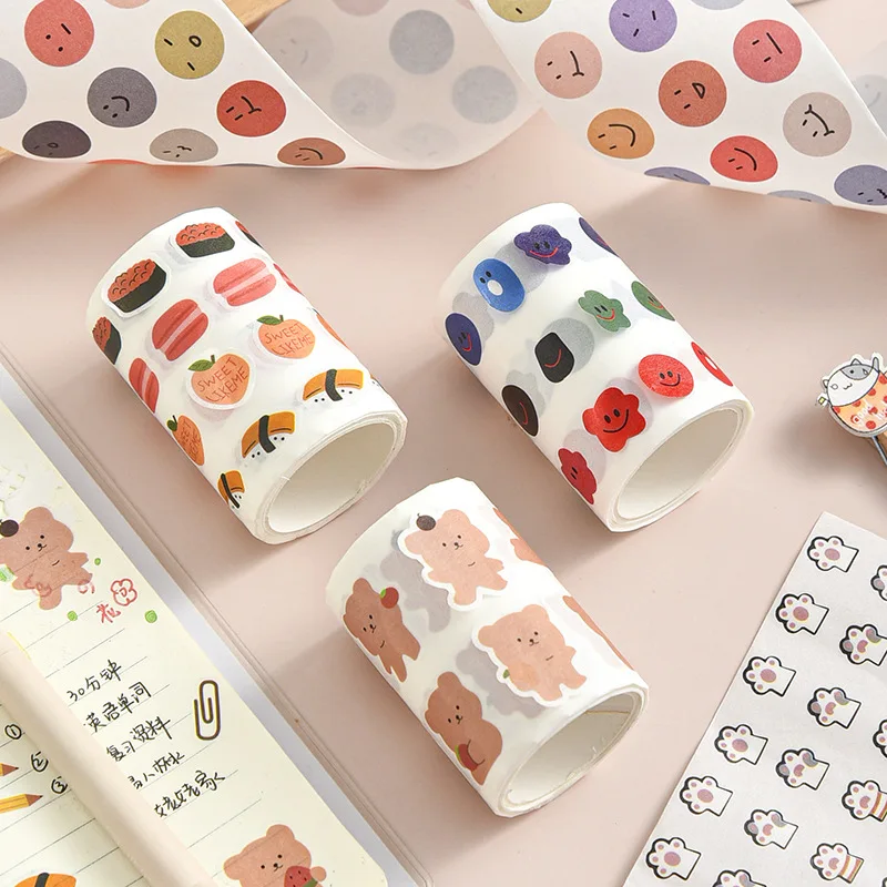 

D&M Petite and exquisite hand account decoration label sticker emoticon sticker and paper tape diary sticker