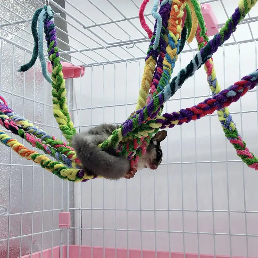 

Подвесной гамак для крыс, супер мягкая игрушка для домашних животных, долговечная интересная привлекательная подвесная игрушка для домашн...