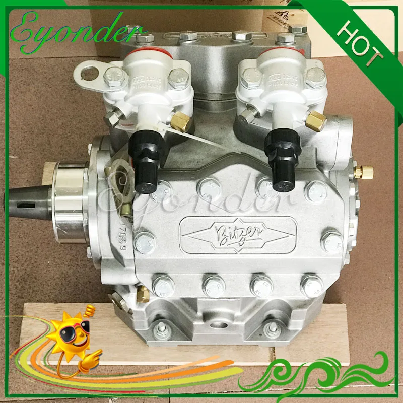 Воздушный компрессор кондиционера AC A/C для Bitzer Bus 4PFC 4PFCY 4UFCY 4NFCY 6UFCY 6NFCY 4UFRY 4NFRY 40425007 1100241A 240101208