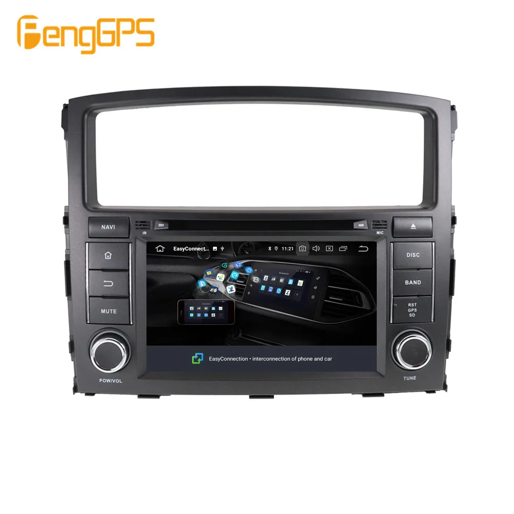 Android 9 DSP Автомобильный GPS Радио экран для MITSUBISHI PAJERO V97 V93 Shogun Montero 2006 + навигация
