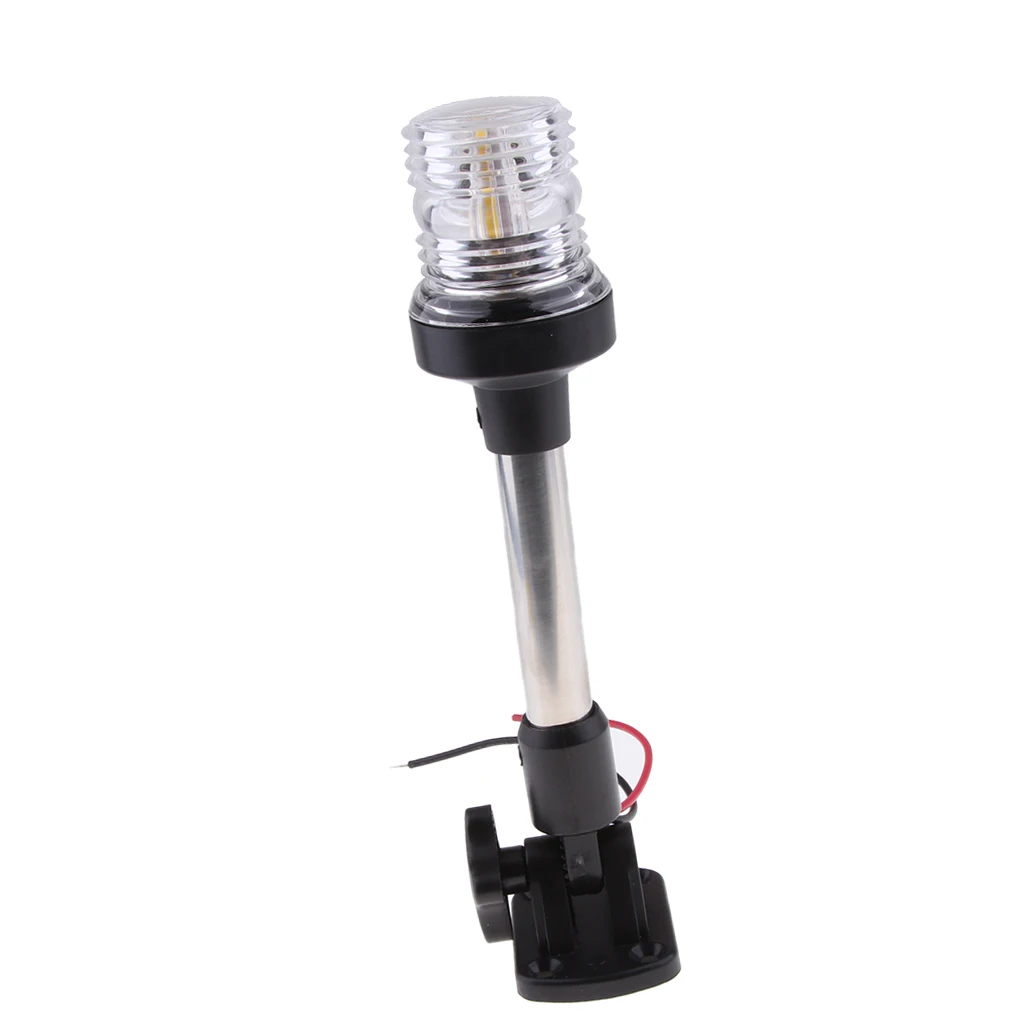 

Navigation Light Marine Light Boat Pontoon LED All Round Anchor Navigation Pole Light USCG 2NM