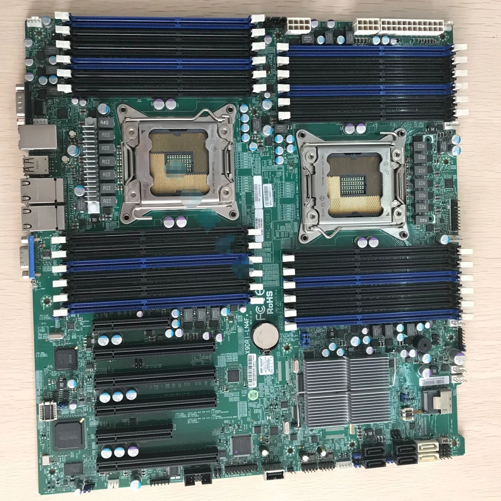 Kaufen Server Workstation Motherboard Für Supermicro X9DRi-LN4F + REV 1,10