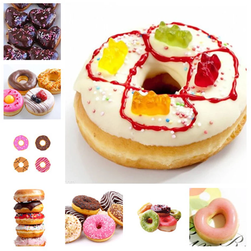 1 шт. инструмент для выпечки сделай сам форма изготовления пончиков из пищевого