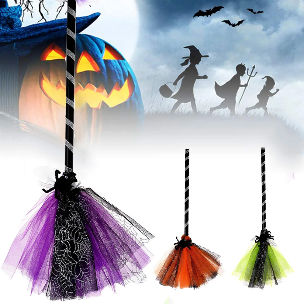 1 шт. украшение на Хэллоуин ведьма Летающая брошь для вечевечерние танцевальный