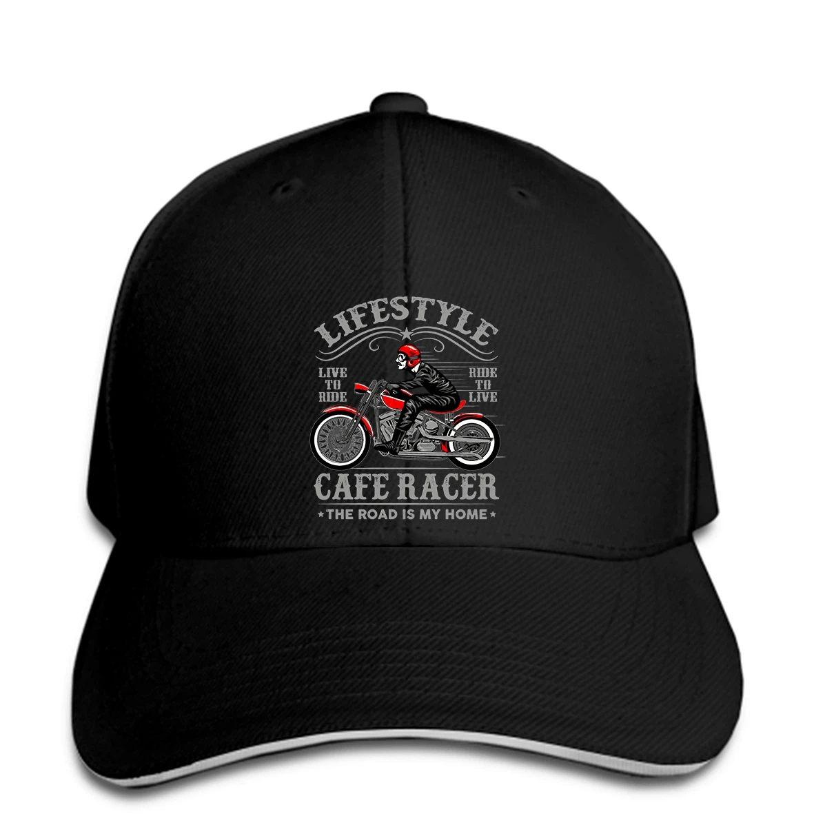 Бейсболка Lifestyle Cafe Racer Мужская мотоциклетная Байкерская крутая неоновая Кепка