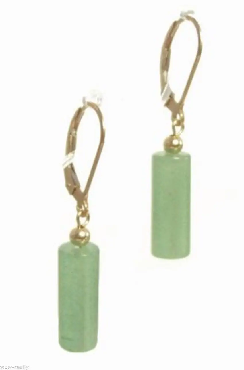 + Бесплатная доставка @ PRETTY женские зеленые нефритовые позолоченные