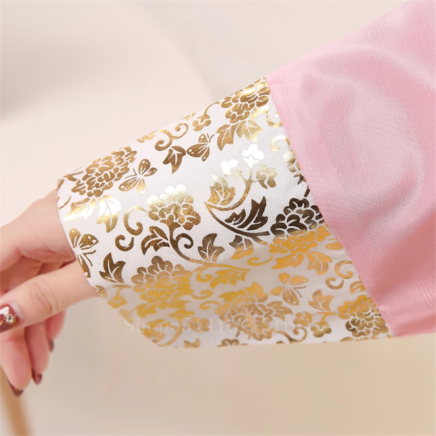 Традиционное платье Hanbok для женщин азиатское классическое корейское свадебное