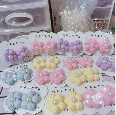 Разноцветные полукруглые жемчужные бусины с плоской спинкой 3-10 мм имитация