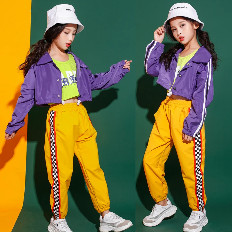 Детская одежда для бальных танцев в стиле хип хоп свитшот топы повседневные