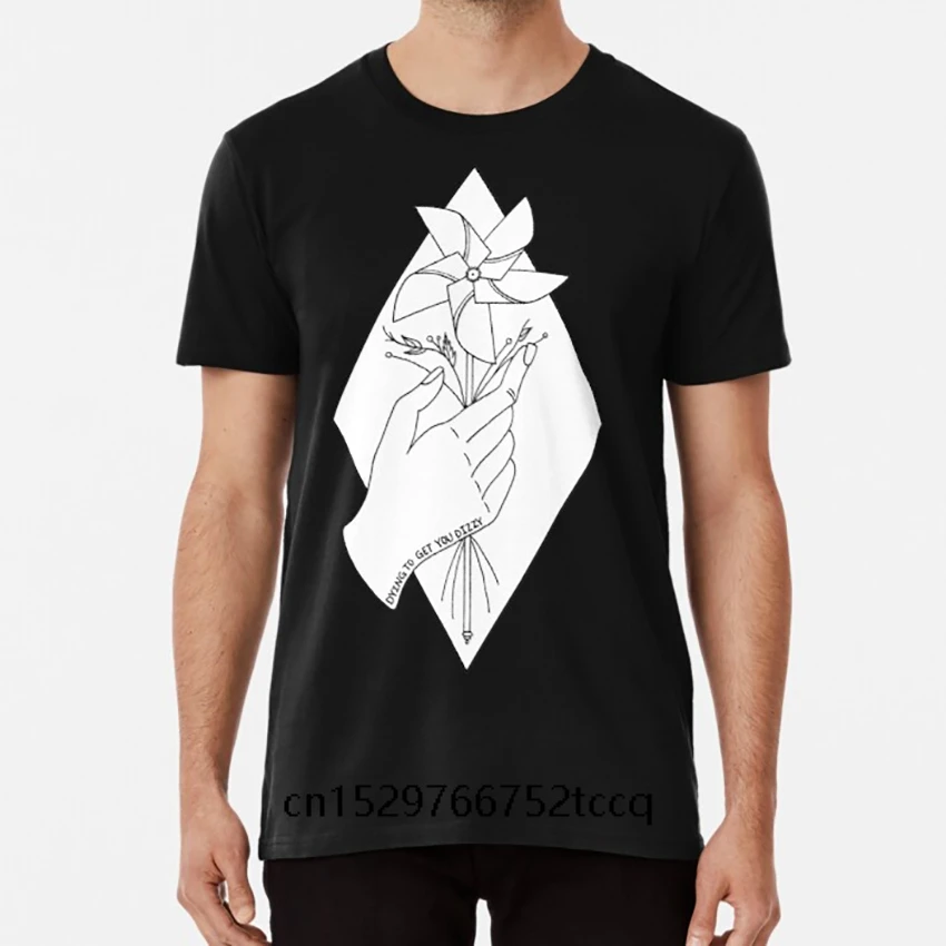 Модная мужская футболка с принтом головокружения на спуске традиционная Мужская