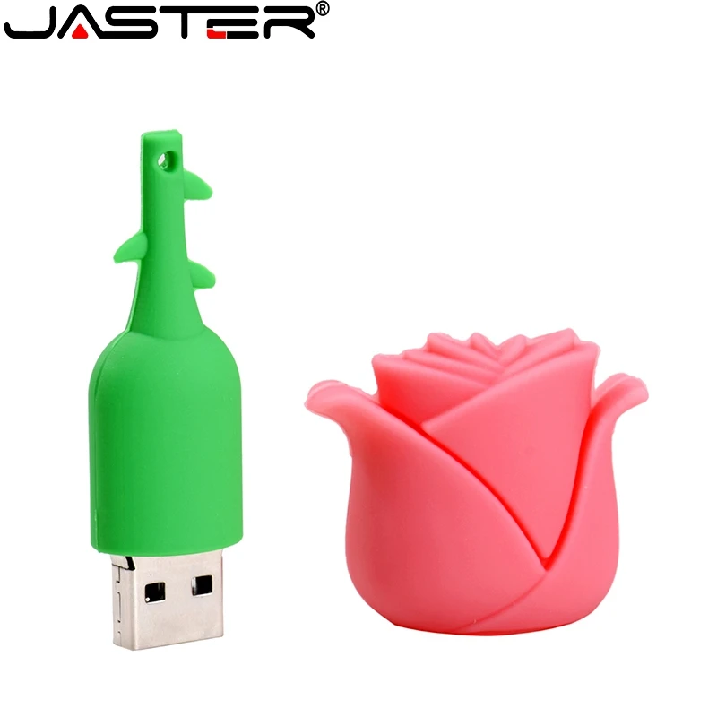 JASTER флеш-накопитель мультфильм красная роза 16GB 32 цветок usb флеш-накопитель карта памяти флешка