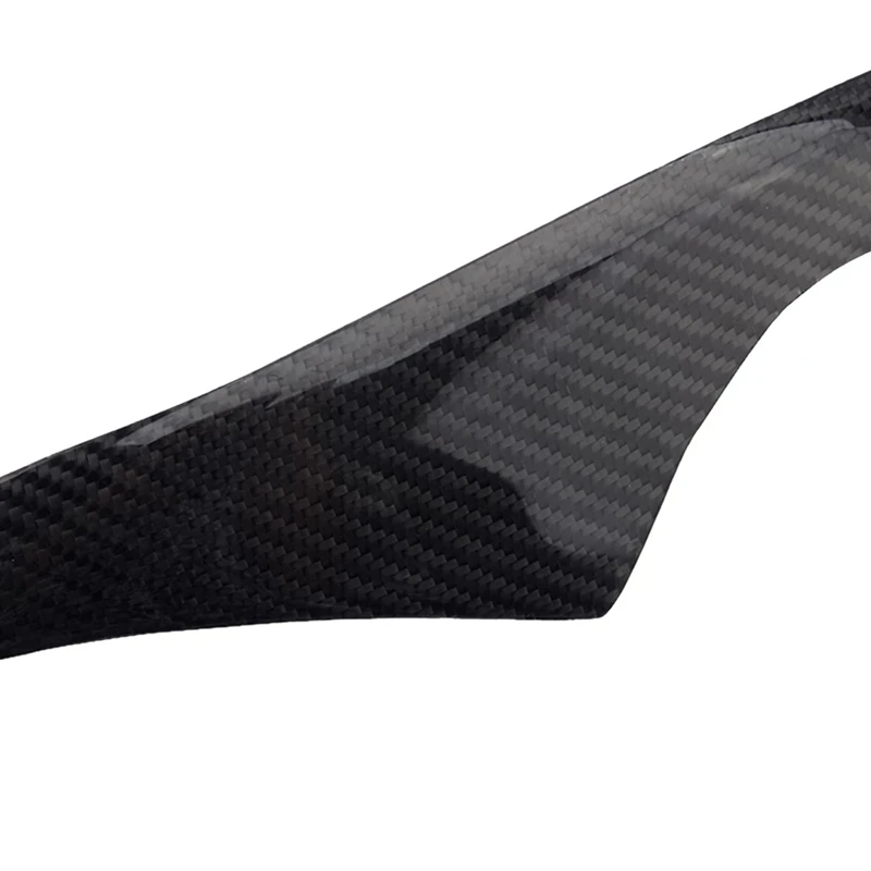 

DHBH-1 Pair Carbon Fiber Headlight Lamp Eyebrow Eyelid Cover Trim Sticker Fit for Toyota Corolla 2003-2008