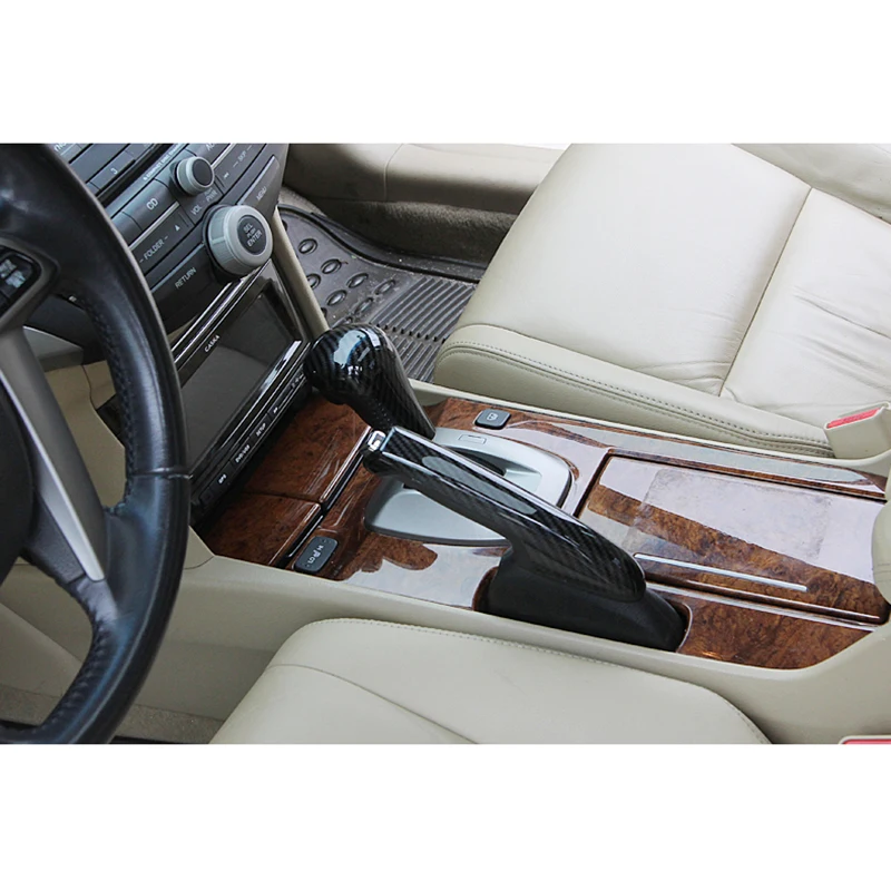 2 шт. карбоновый цветной внутренний чехол для рычага переключения передач ручка