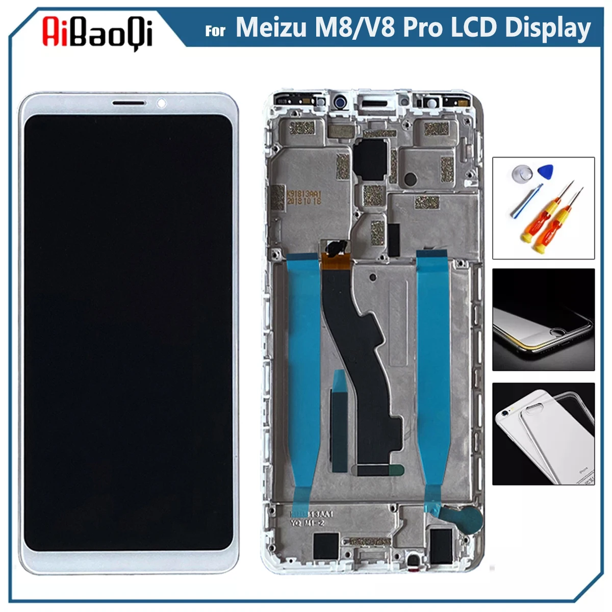 ЖК дисплей с сенсорным экраном и дигитайзером в сборе для Meizu V8 Pro M813Q 5 7 дюйма M8 Global