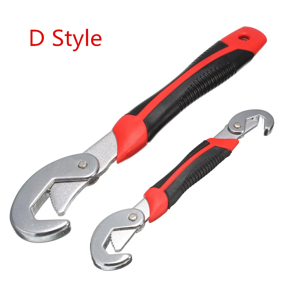 2pcs Adjustable-D 48 В 1 тигровый гаечный ключ динамометрический ключ Авто Ремонт 360 градусов вращения гаечный ключ УНИВЕРСАЛЬНАЯ мебель ремонт автомобиля ручной инструмент - Цвет: 2pcs Adjustable-D