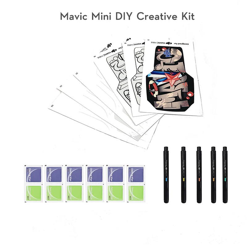 DJI Mavic Mini DIY Набор для творчества включает в себя наклейки и яркие маркеры MINI 2 /Mavoic