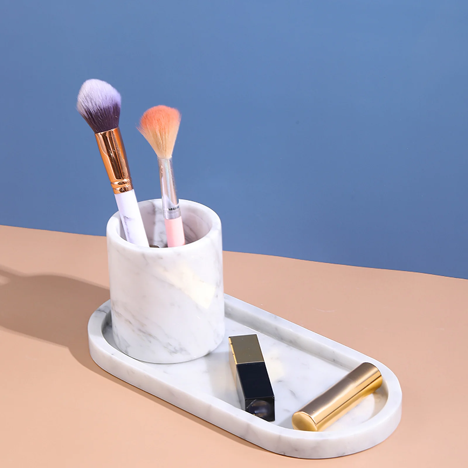 

2 шт. смолы Ванная комната лоток Ванная комната аксессуары большой Ёмкость держатель мыльница с секционный лоток для Семья Ванная комната