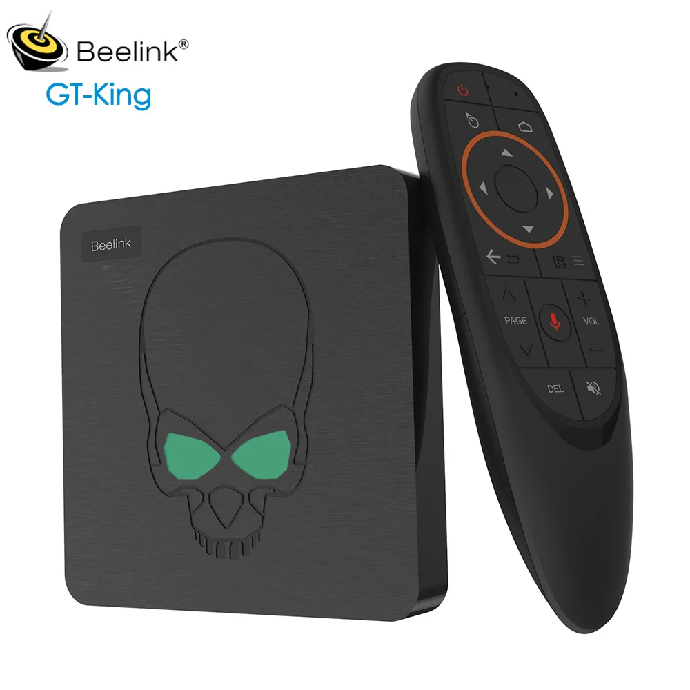 Beelink GT-King Amlogic S922X 4 Гб 64 smart tv box android 9 0 DDR4 1000 м LAN set top 2 4G/5 8G Dual wifi 4K медиаплеер |