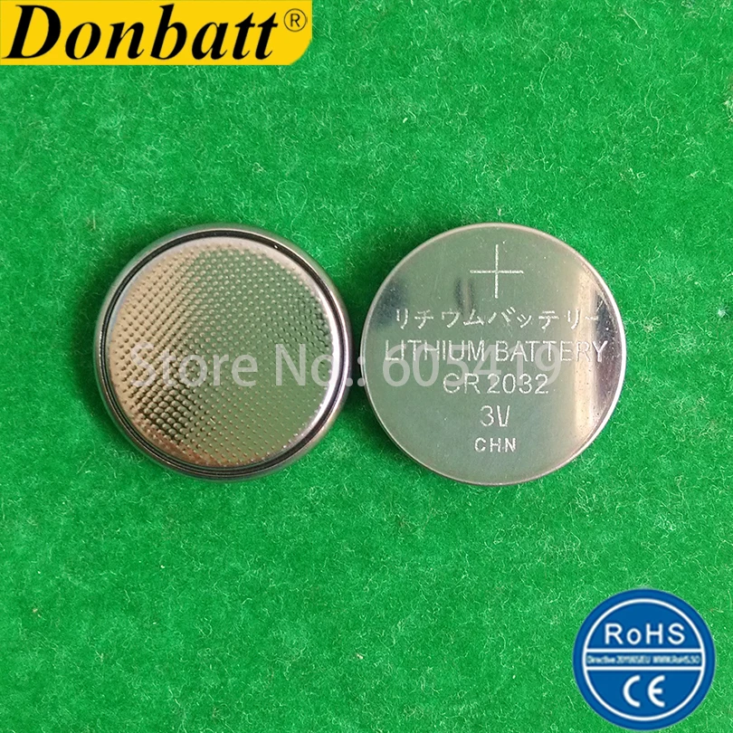 1500 шт./лот CR2032 DL2032 BR2032 CR 2032 литиевая монетница 3 в Кнопочная батарея для