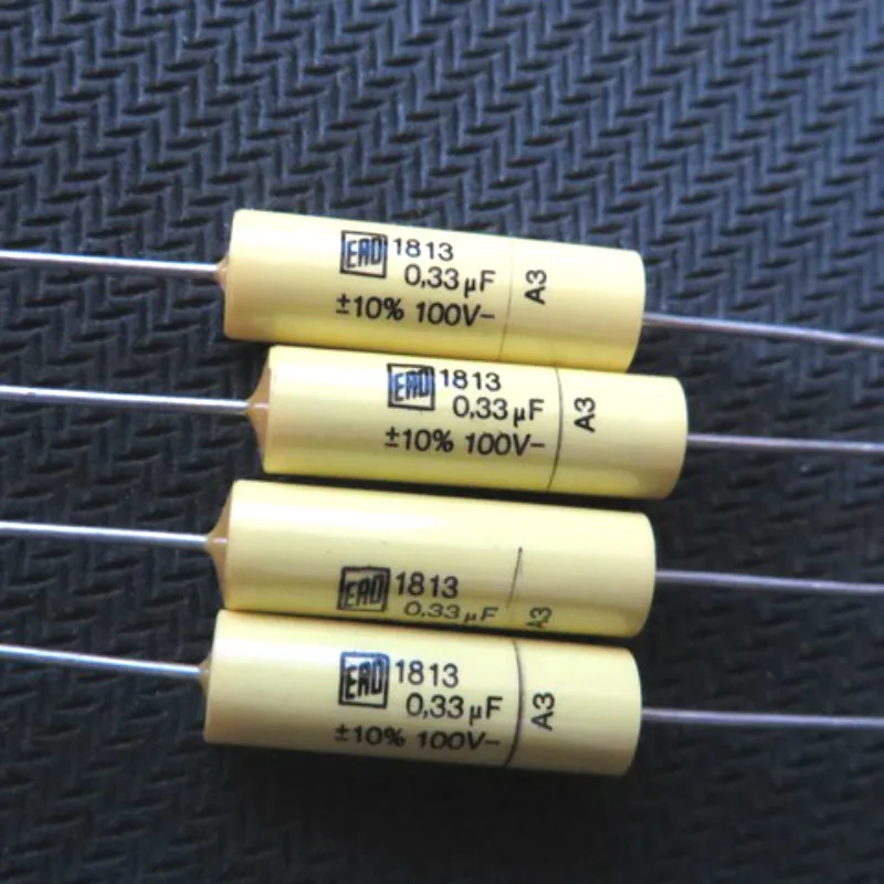 10 шт. Новый VISHAY ERO MK1813 0 33 мкФ 100V 5X18MM осевой подавляющий пленочный конденсатор 334/100V