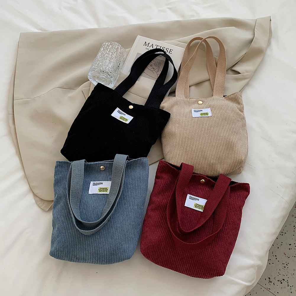 

Exquisite Canvas Patchwork Women 's Bag Shoulder Shopper Bag Female Casual Small Shopping Bags Luxury Designer Tote Handbags