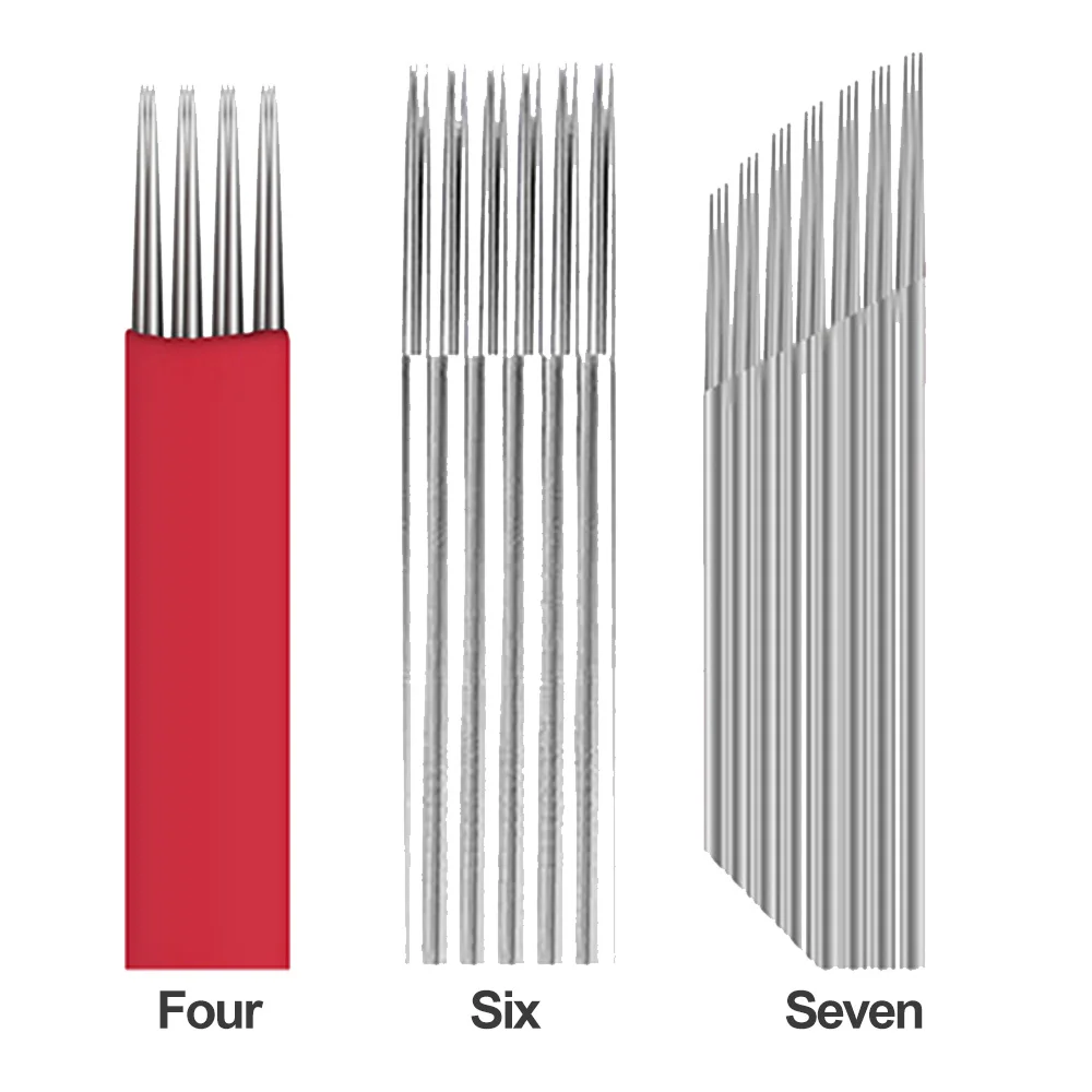 30 шт. иглы для татуажа бровей и губ| |