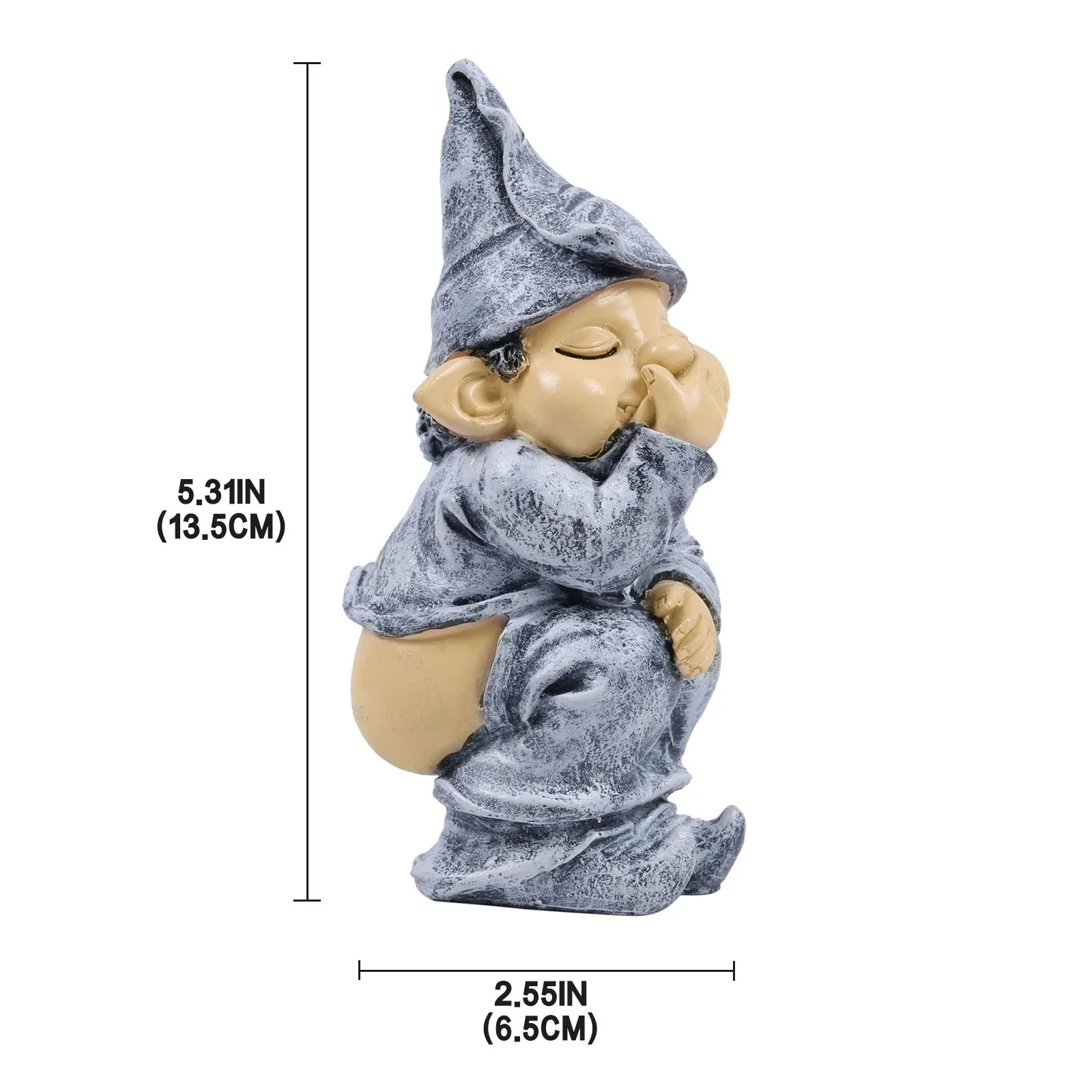 

Funny Resin Naughty Garden Gnome Garden Decoration Statue Gnome Decoration Home Decor