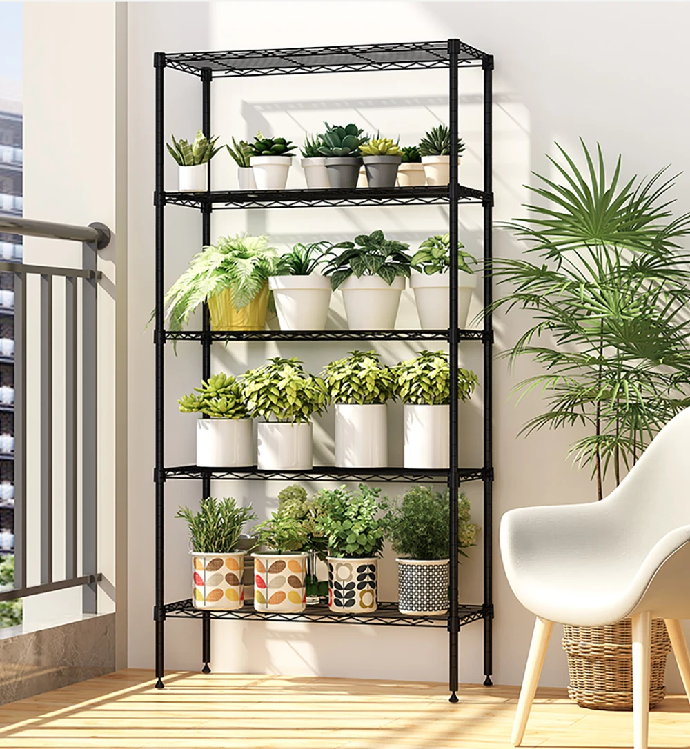 5 ярусов Слои стеллаж для хранения Организатор Кухня Гостиная тяжелый Тип