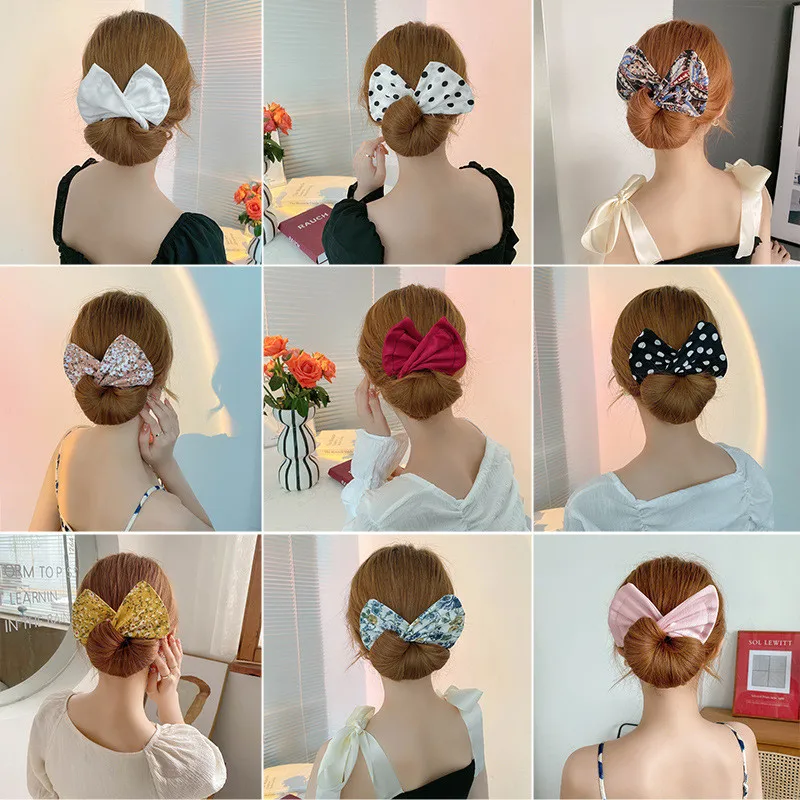 

1PCS Deft Bun for Hair Fashion Hair Bands French Twist Hairstyle Donut Bun Former Maker Hairstyle Must-haves Tool