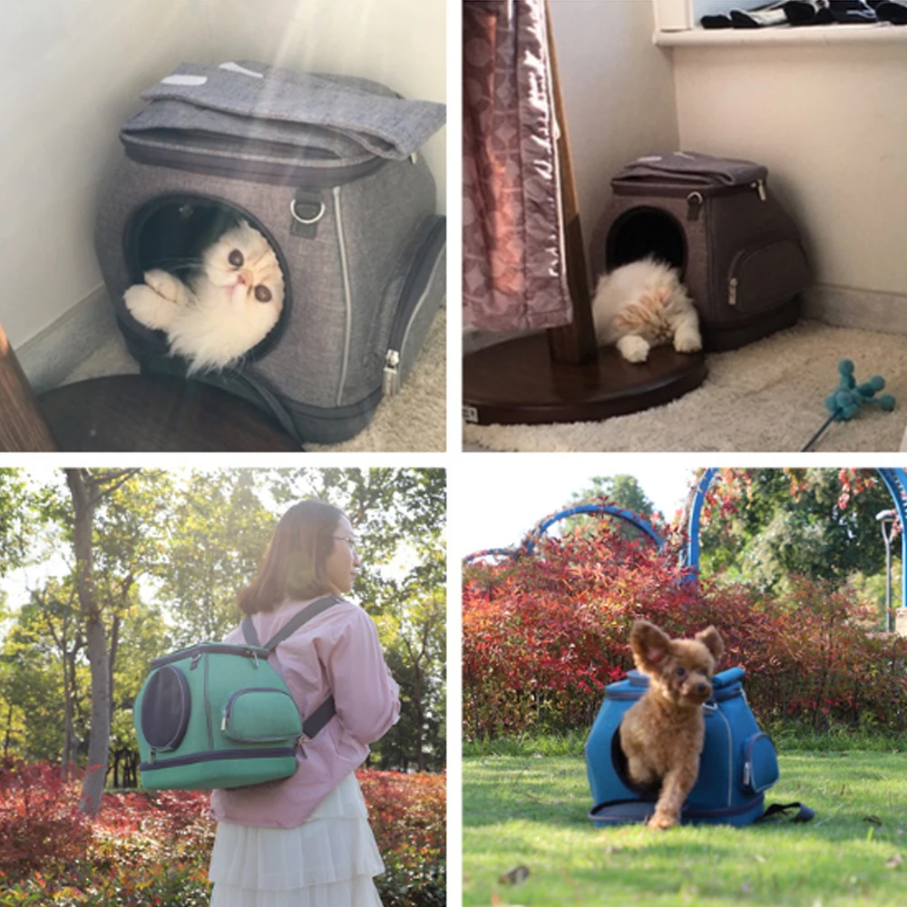 Переноска для собак и кошек сумка-переноска дышащая маленькая переносная