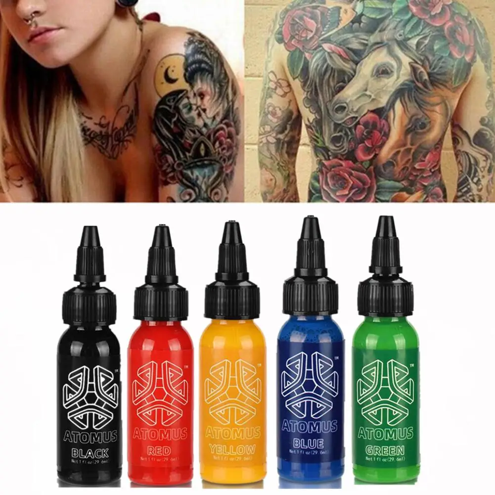 

30ml Tattoo Ink Pigment Body Art Tattoo Kits Professional Beauty Paints Makeup Tattoo Supplies