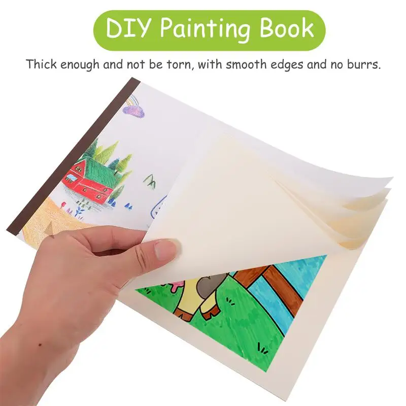 

2pcs Sketch Notebooks Art Drawing Books Students Painting Graffiti Notebooks