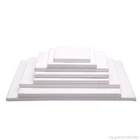 Белый пустой квадратный холст художника деревянная доска рамка для грунтованных масляные, акриловые краски N05 20 Прямая поставка