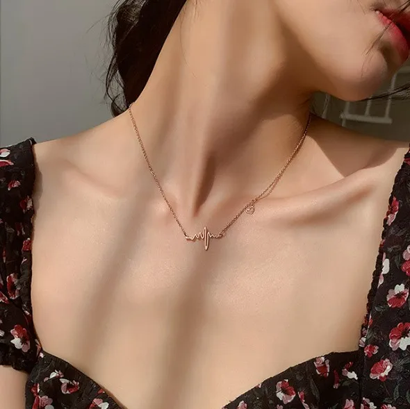 Простой Винтажный стиль Мини Подвеска с молнией ожерелье для женщин креативные