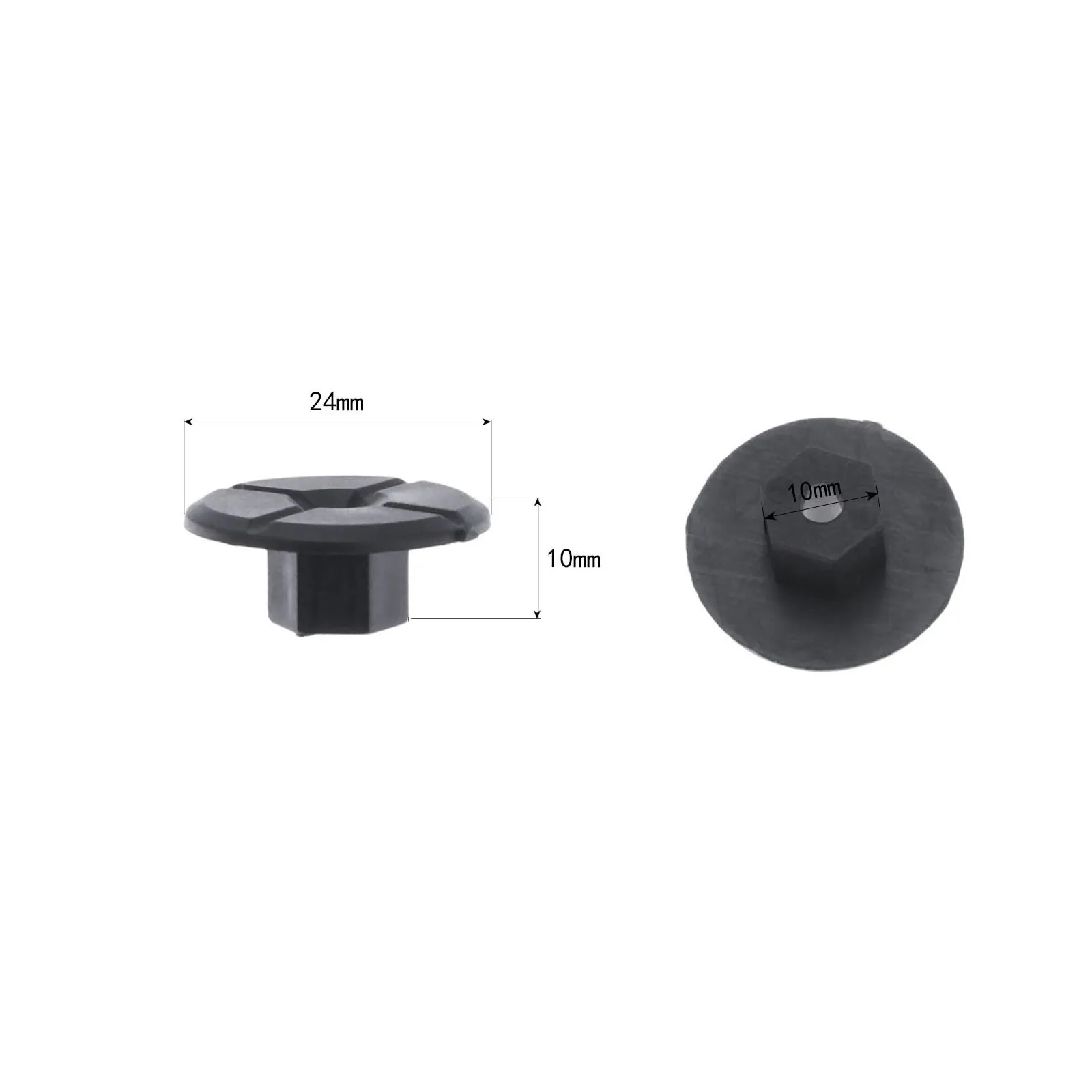 20 шт 4 мм Автомобильный щиток грязи брызг защитное колесо Арка бампер панель