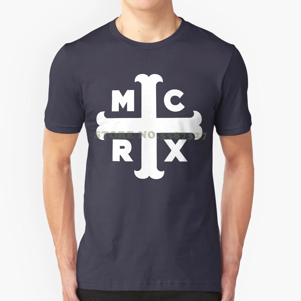 

T Shirt O-Neck Fashion Casual High Quality Print T Shirt My Chemical Romance Cross Men's T Shirt